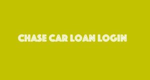 chase car loan