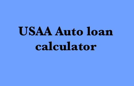 auto loan calculator