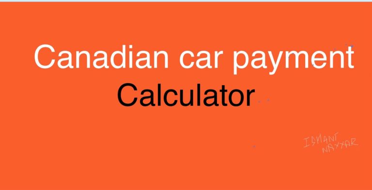 car loan calc with 0 interest